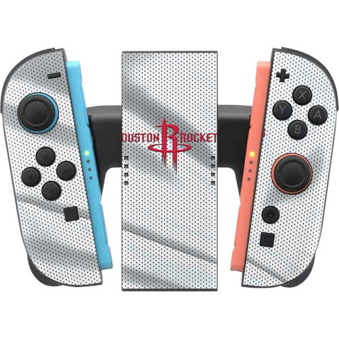 NBA Houston Rockets Home Jersey Nintendo Switch 2 (2025) Joy-Con Controller Skin
