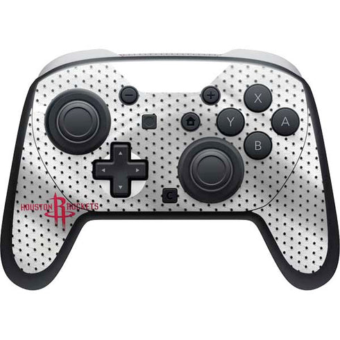 NBA Houston Rockets Home Jersey Nintendo Skins