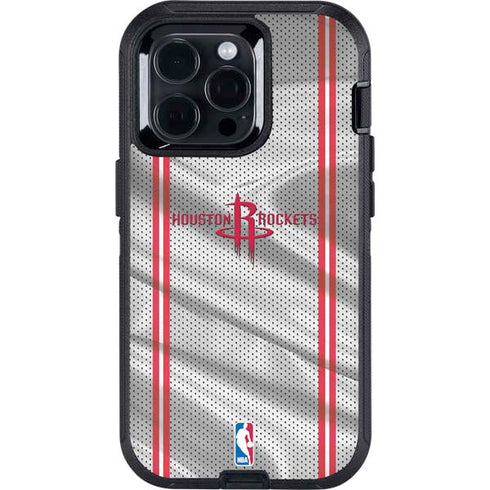 NBA Houston Rockets Home Jersey Otterbox Defender iPhone Skin