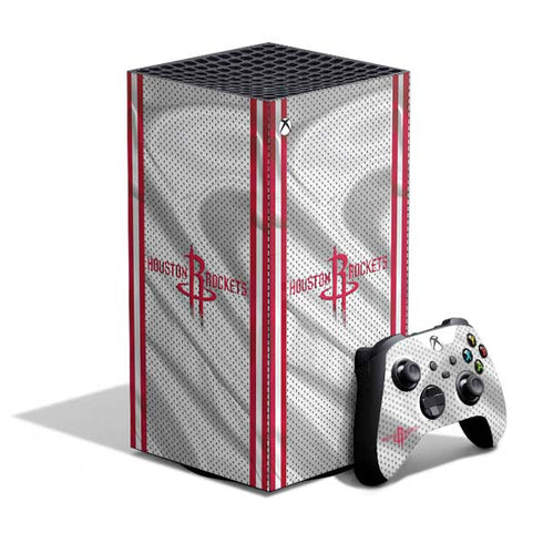 NBA Houston Rockets Home Jersey XBox Series X Digital Edition Bundle Skin