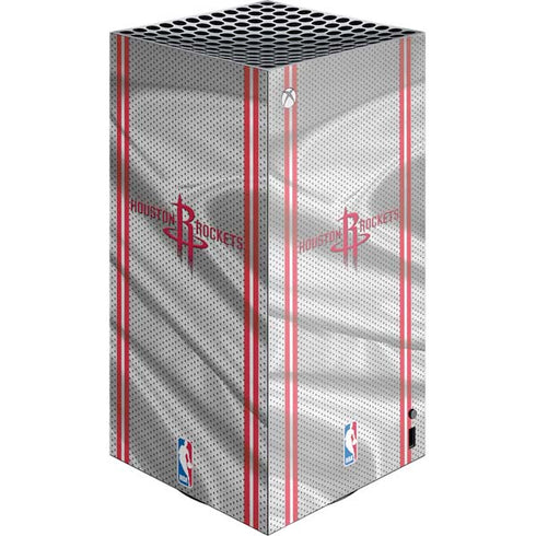 NBA Houston Rockets Home Jersey XBox Series X Digital Edition Console Skin
