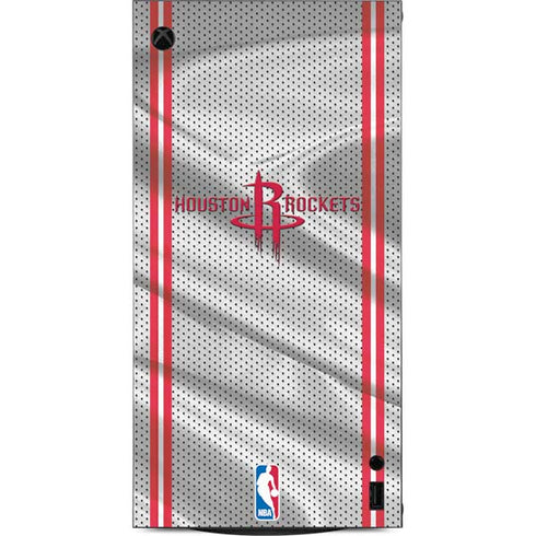 NBA Houston Rockets Home Jersey XBox Series X Digital Edition Console Skin