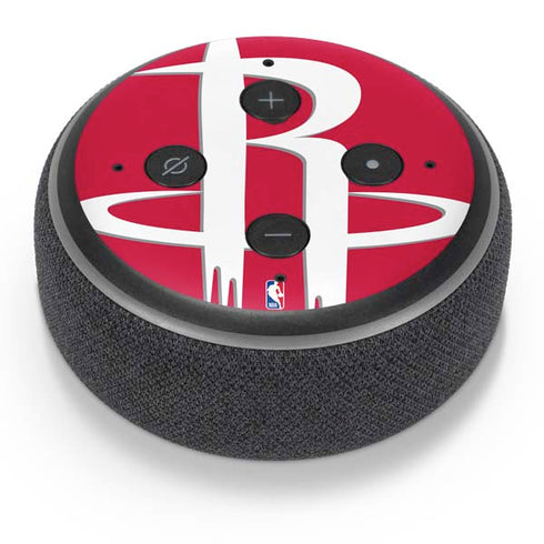 NBA Houston Rockets Large Logo Amazon Echo Dot Skin
