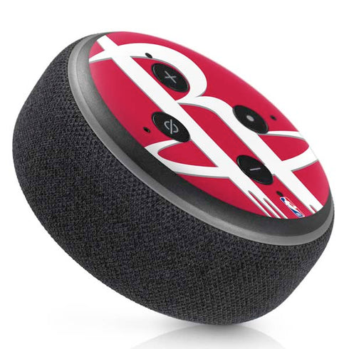 NBA Houston Rockets Large Logo Amazon Echo Dot Skin