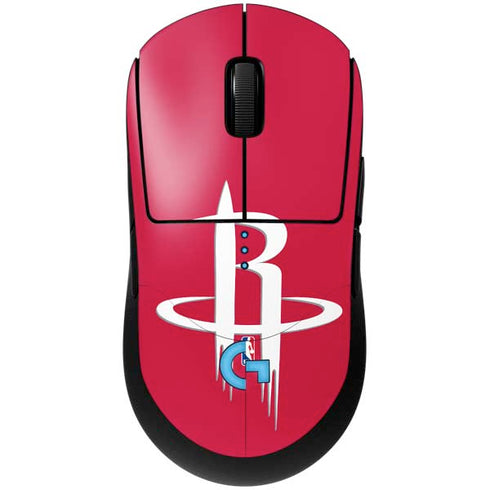 NBA Houston Rockets Large Logo G Pro Wireless Gaming Mouse Skin