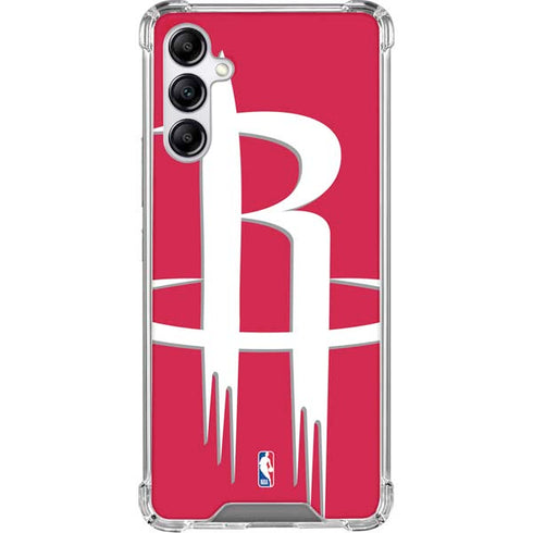 NBA Houston Rockets Large Logo Gabb Phone 4 Clear Case