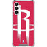 NBA Houston Rockets Large Logo Galaxy A16 5G Clear Case