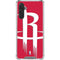 NBA Houston Rockets Large Logo Galaxy A17 Clear Case