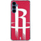 NBA Houston Rockets Large Logo Galaxy A35 5G Clear Case