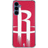 NBA Houston Rockets Large Logo Galaxy A55 5G Clear Case