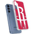 NBA Houston Rockets Large Logo Galaxy A55 5G Clear Case