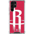 NBA Houston Rockets Large Logo Galaxy S23 Ultra Clear Case