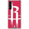 NBA Houston Rockets Large Logo Galaxy S24 FE Clear Case
