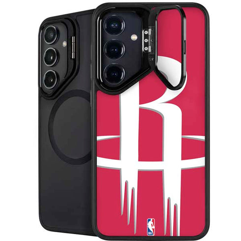 NBA Houston Rockets Large Logo Galaxy S25 Kickstand Case