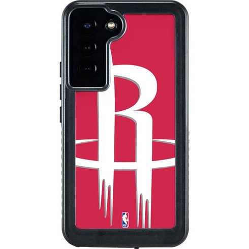 NBA Houston Rockets Large Logo Galaxy S24 Plus Waterproof Case