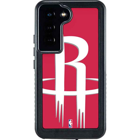 NBA Houston Rockets Large Logo Galaxy S24 Waterproof Case