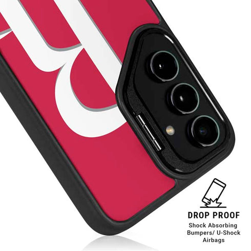 NBA Houston Rockets Large Logo Galaxy S26 Kickstand Case