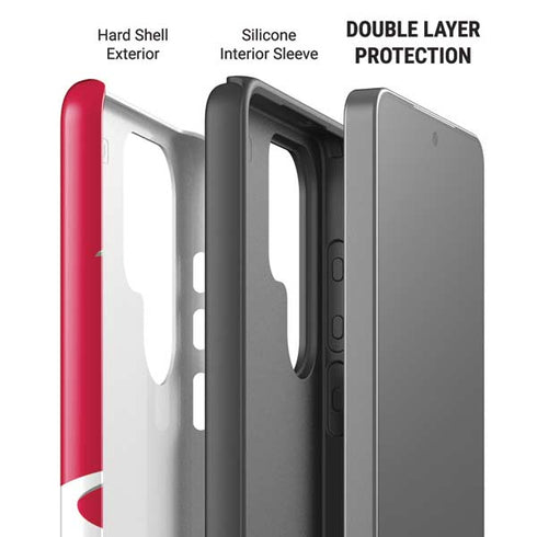 NBA Houston Rockets Large Logo Galaxy S26 Ultra Impact Case