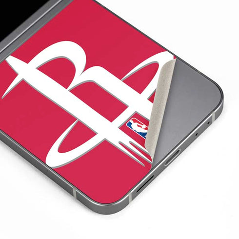 NBA Houston Rockets Large Logo Galaxy Z Flip6 Skin