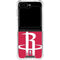 NBA Houston Rockets Large Logo Galaxy Z Flip6 Clear Case