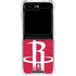NBA Houston Rockets Large Logo Galaxy Z Flip6 Clear Case