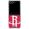 NBA Houston Rockets Large Logo Galaxy Z Flip7 Clear Case