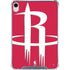 NBA Houston Rockets Large Logo iPad 11th Gen (2025) Clear Case