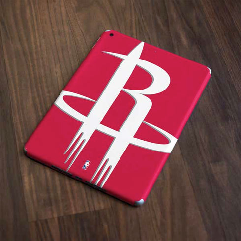 NBA Houston Rockets Large Logo Apple iPad Skin
