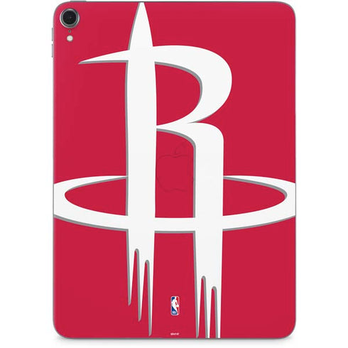 NBA Houston Rockets Large Logo Apple iPad Pro Skin