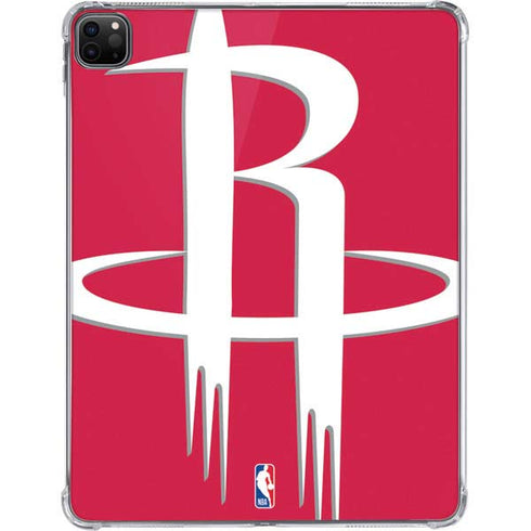 NBA Houston Rockets Large Logo iPad Pro 11in (2024) Clear Case