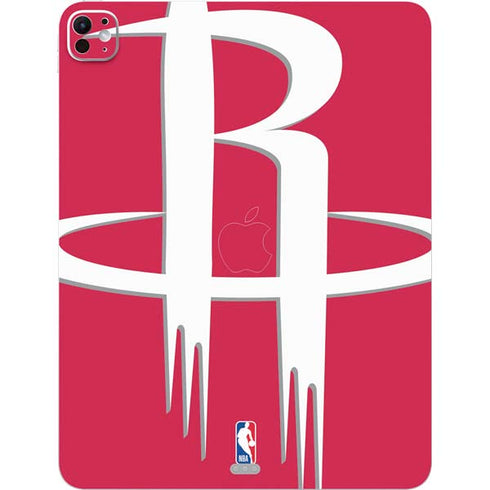 NBA Houston Rockets Large Logo iPad Pro 13in M4 (2024) Skin