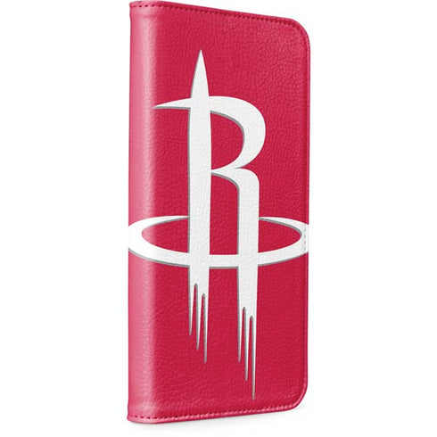 NBA Houston Rockets Large Logo iPhone 15 Folio Case