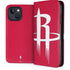 NBA Houston Rockets Large Logo iPhone 15 Plus Folio Case
