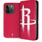 NBA Houston Rockets Large Logo iPhone 15 Pro Folio Case