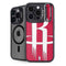 NBA Houston Rockets Large Logo iPhone 15 Pro Kickstand Case
