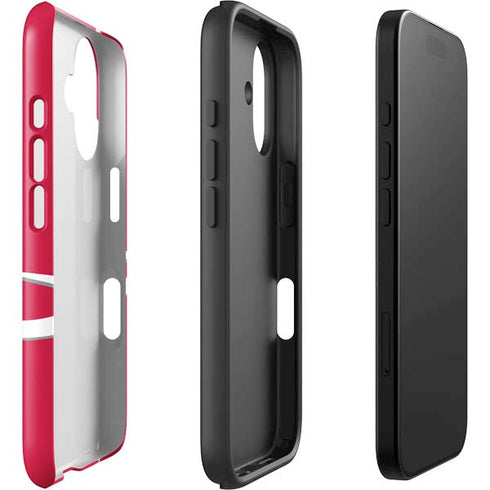 NBA Houston Rockets Large Logo iPhone 16 Impact Case
