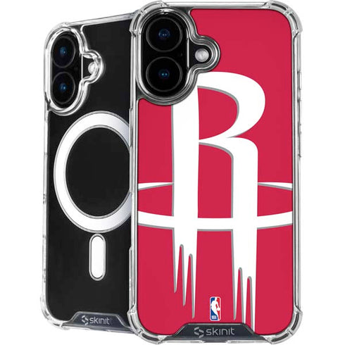 NBA Houston Rockets Large Logo iPhone 16 MagSafe Case