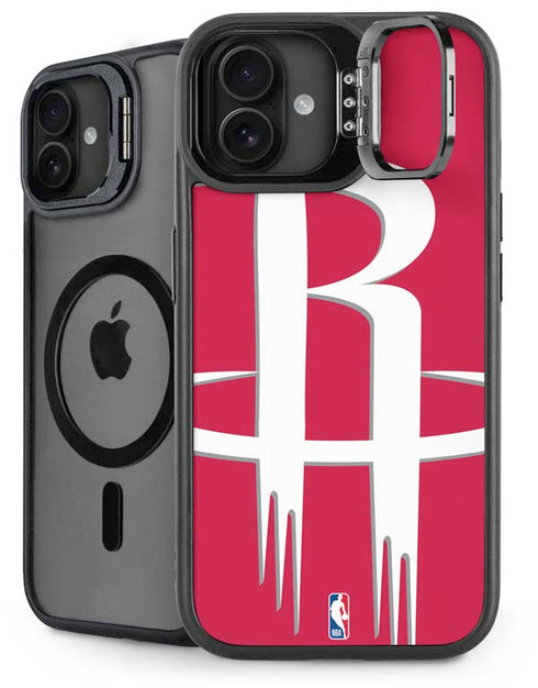 NBA Houston Rockets Large Logo iPhone 16 Plus Kickstand Case