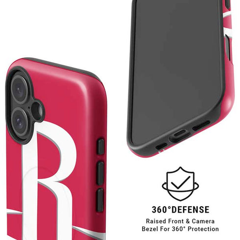 NBA Houston Rockets Large Logo iPhone 16 Plus Magsafe Impact Case