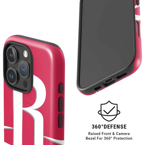NBA Houston Rockets Large Logo iPhone 16 Pro Max Magsafe Impact Case