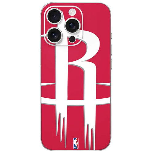 NBA Houston Rockets Large Logo iPhone 16 Pro Skin