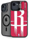 NBA Houston Rockets Large Logo iPhone 16e Kickstand Case