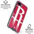 NBA Houston Rockets Large Logo iPhone 16e Clear Case