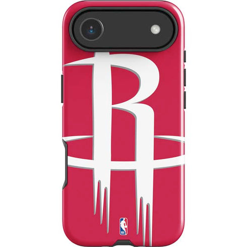 NBA Houston Rockets Large Logo iPhone 17 Air Impact Case