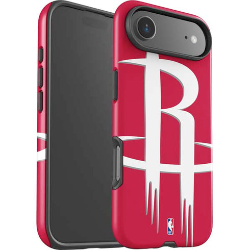 NBA Houston Rockets Large Logo iPhone 17 Air Impact Case