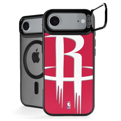 NBA Houston Rockets Large Logo iPhone 17 Air Kickstand Case