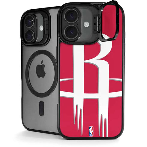 NBA Houston Rockets Large Logo iPhone 17 Kickstand Case
