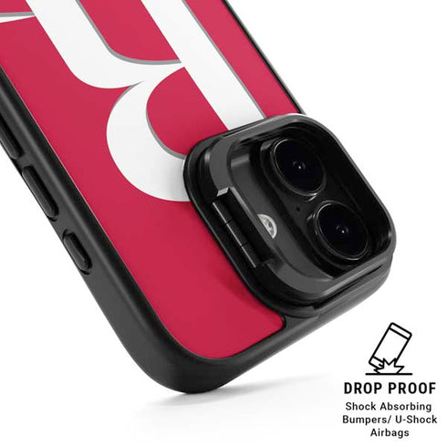 NBA Houston Rockets Large Logo iPhone 17 Kickstand Case