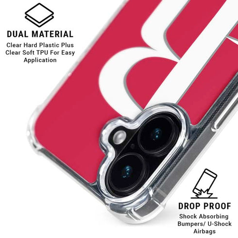 NBA Houston Rockets Large Logo iPhone 17 MagSafe Case