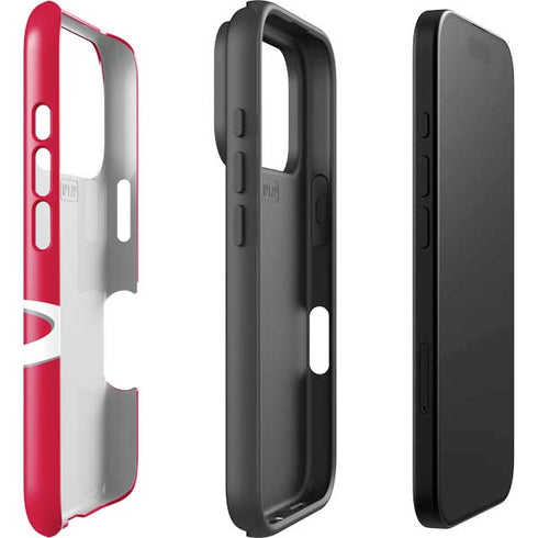 NBA Houston Rockets Large Logo iPhone 17 Pro Impact Case